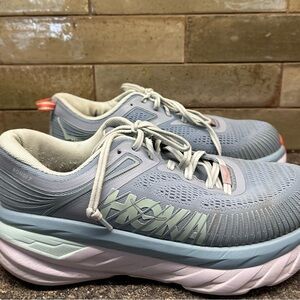 Hoka Women's  Blue Athletic Sneakers Size 7.5D Running Shoes